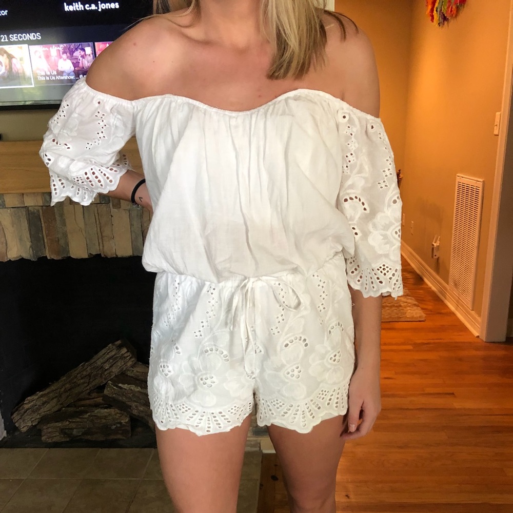 White Romper